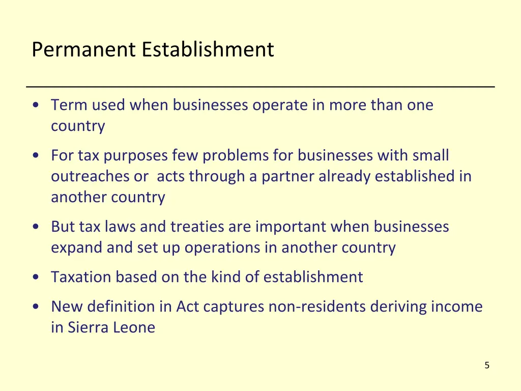 permanent establishment