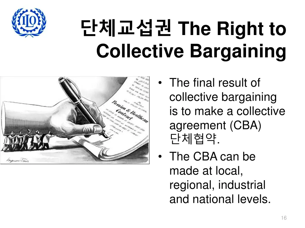 the right to collective bargaining 1