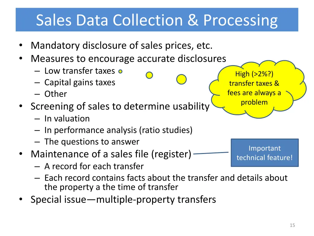 sales data collection processing