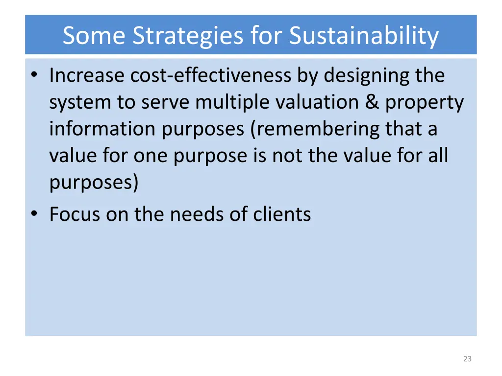 some strategies for sustainability increase cost