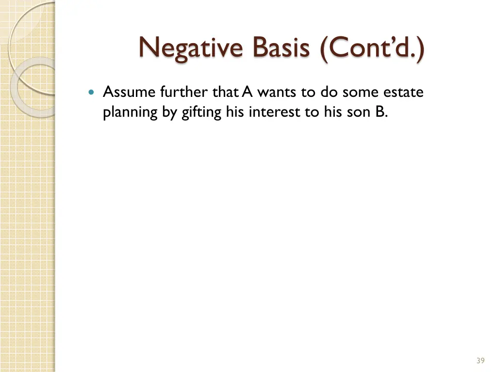 negative basis cont d 10