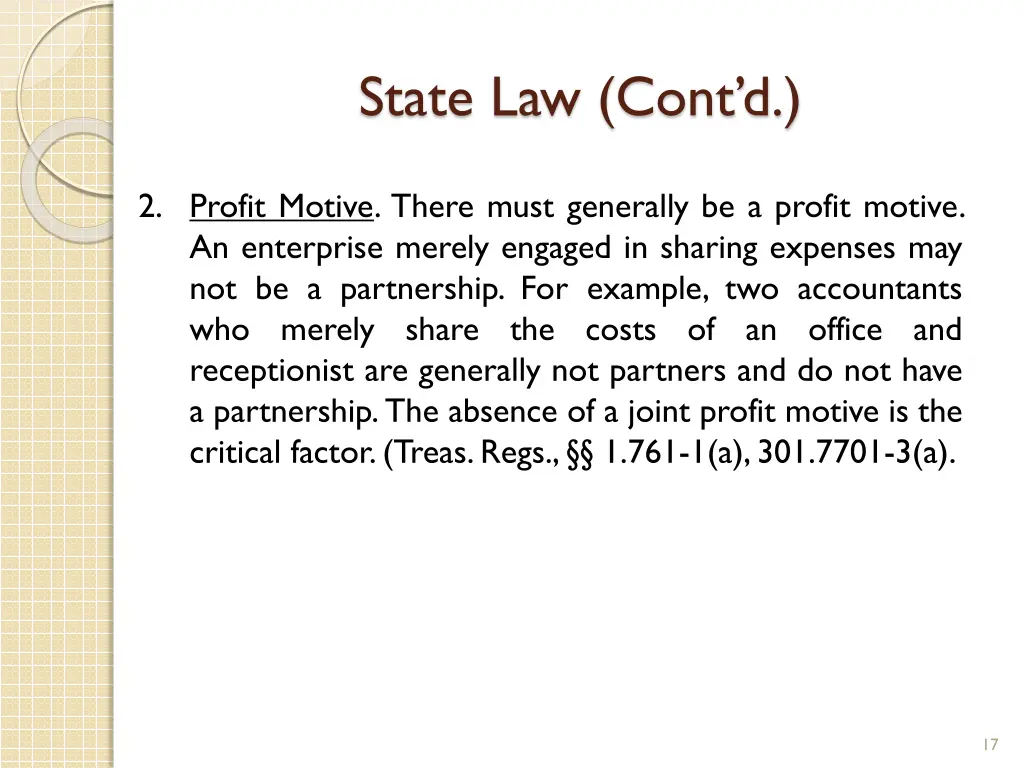 state law cont d 1