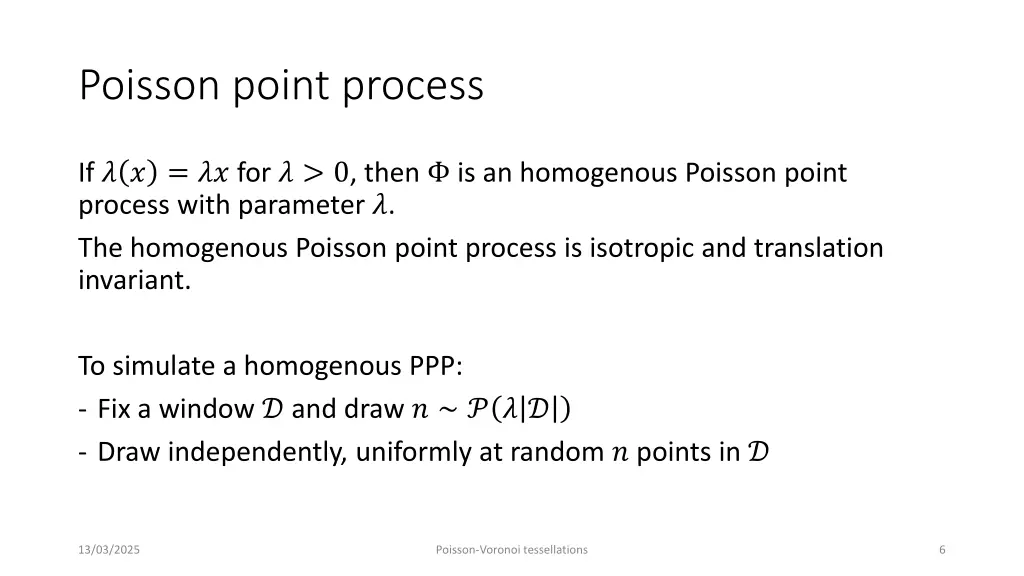 poisson point process 1