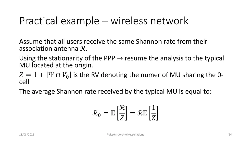practical example wireless network 1