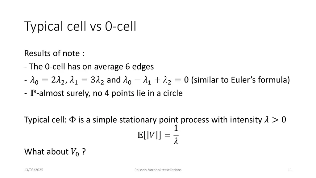 typical cell vs 0 cell 1
