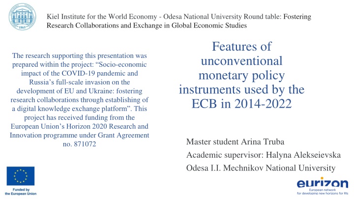 kiel institute for the world economy odesa