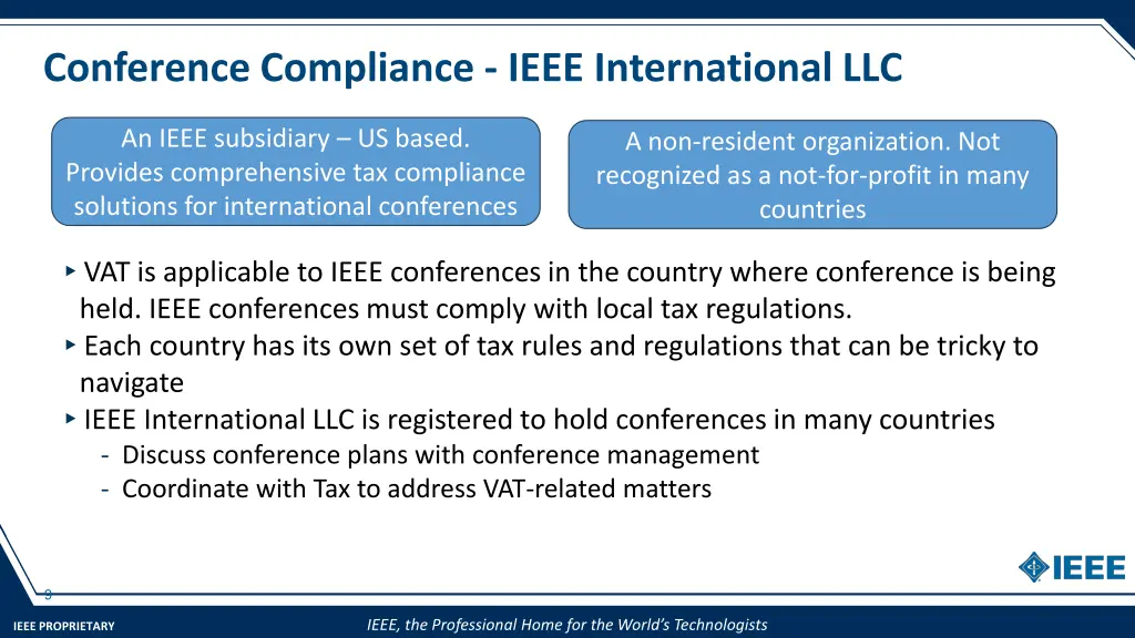 conference compliance ieee international llc