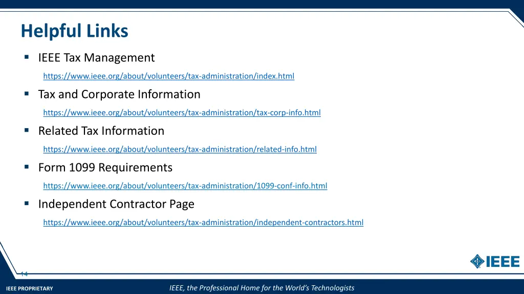 helpful links