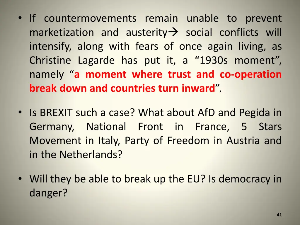 if countermovements remain unable to prevent
