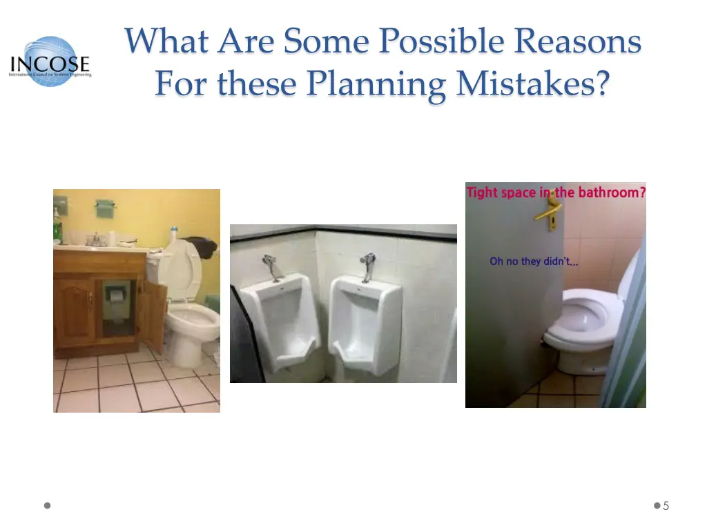 what are some possible reasons for these planning 1