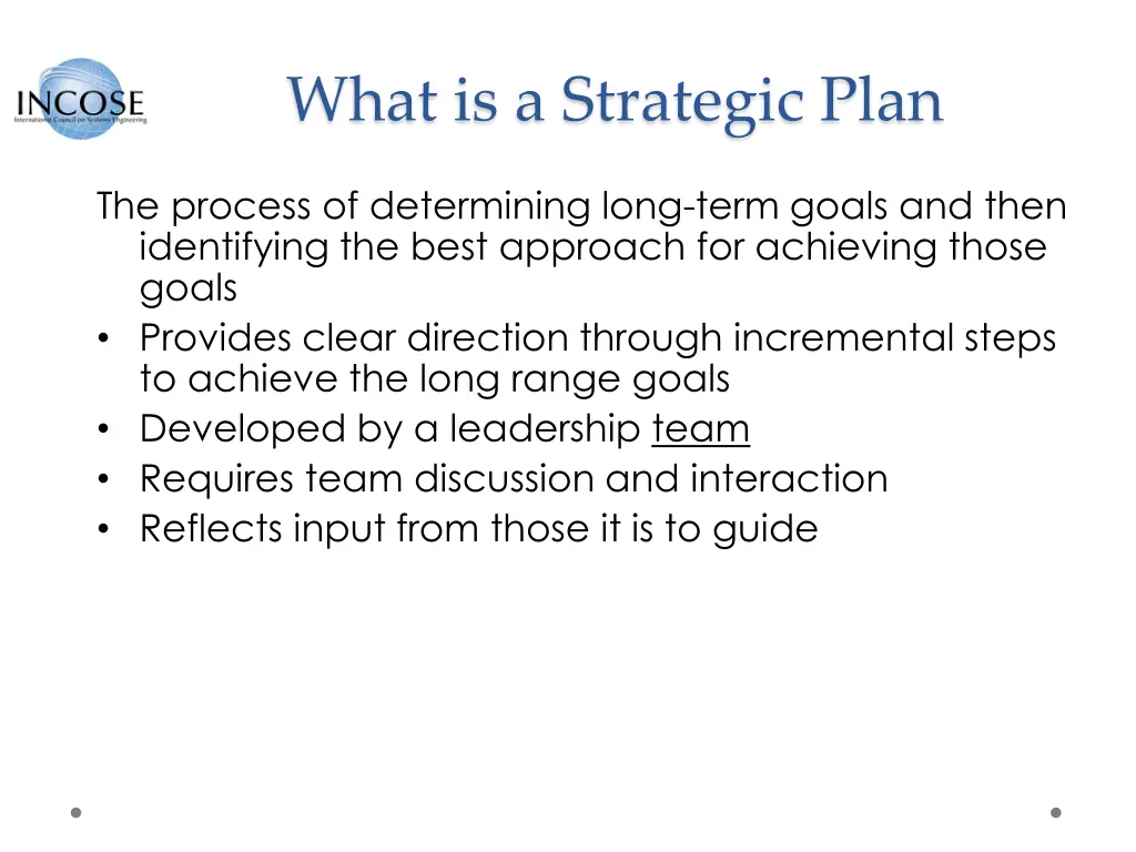 what is a strategic plan