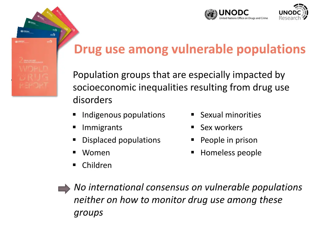 drug use among vulnerable populations