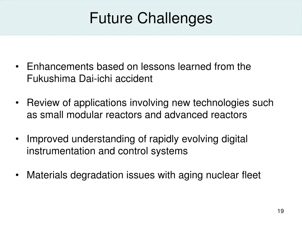 future challenges
