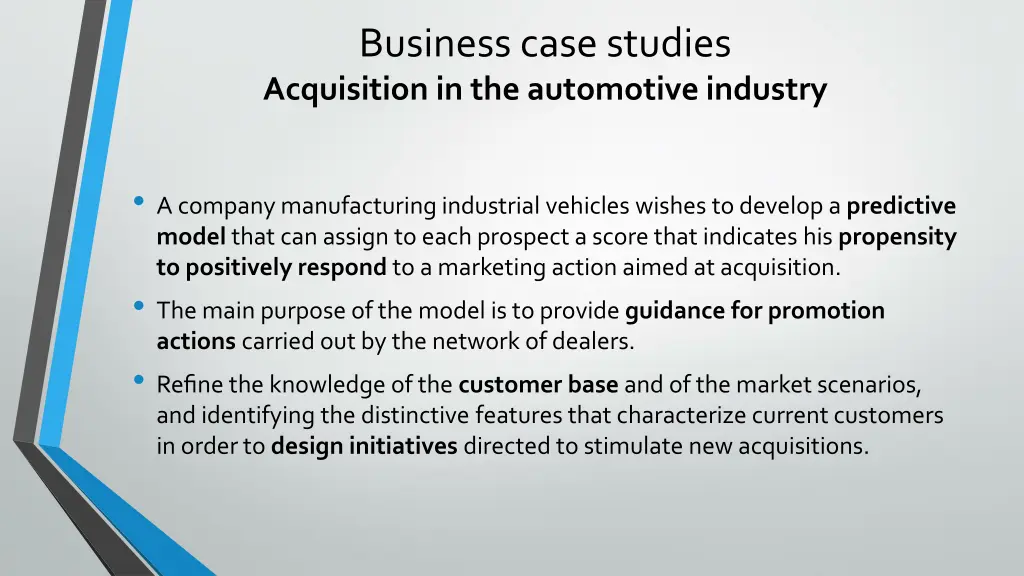 business case studies acquisition
