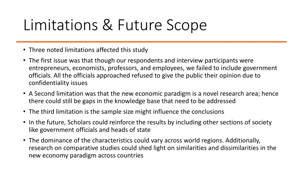 limitations future scope
