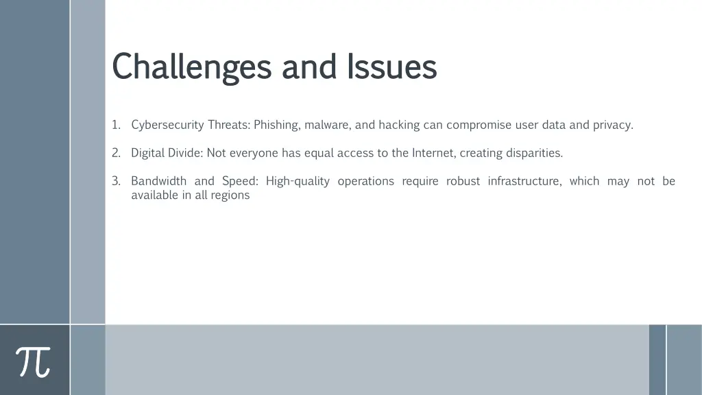 challenges and issues challenges and issues