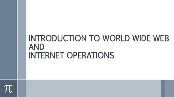 introduction to world wide web introduction