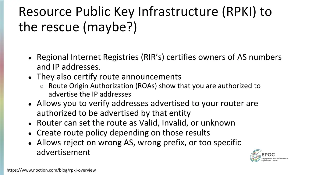 resource public key infrastructure rpki