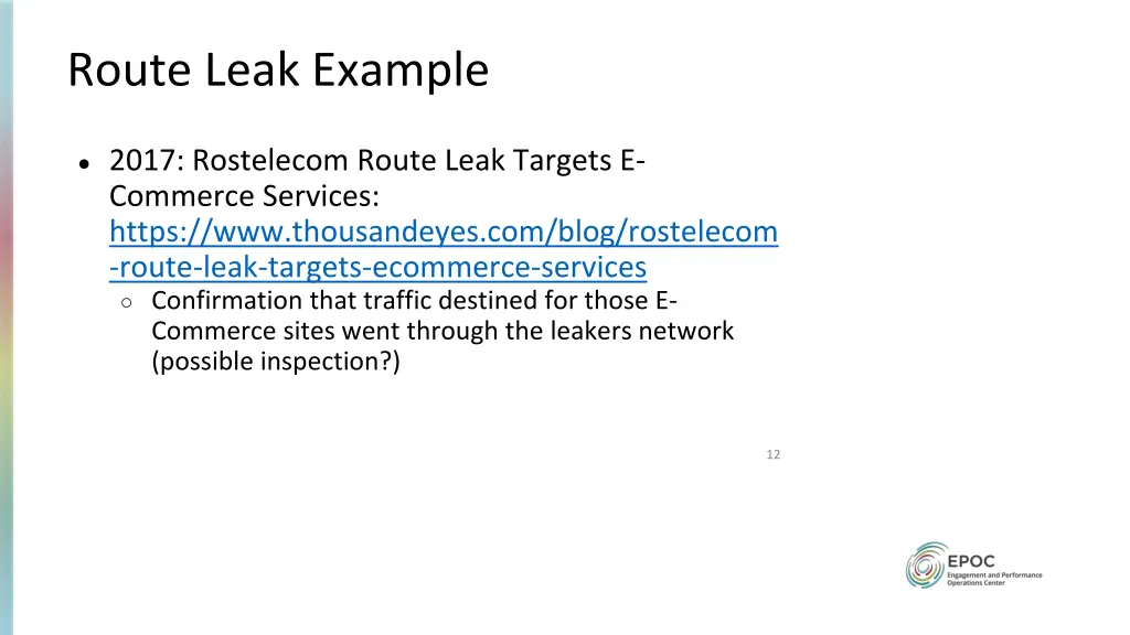 route leak example