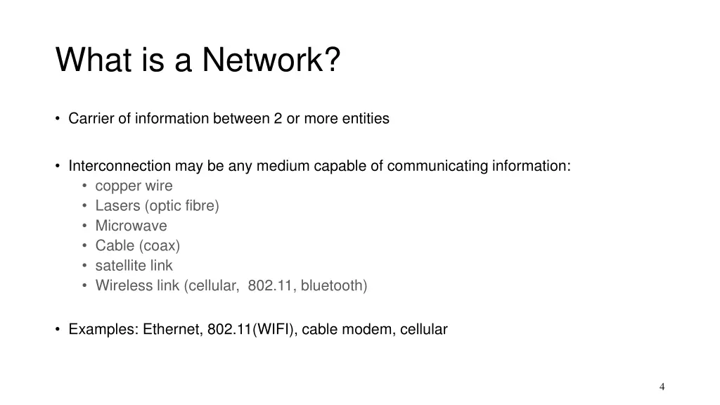 what is a network