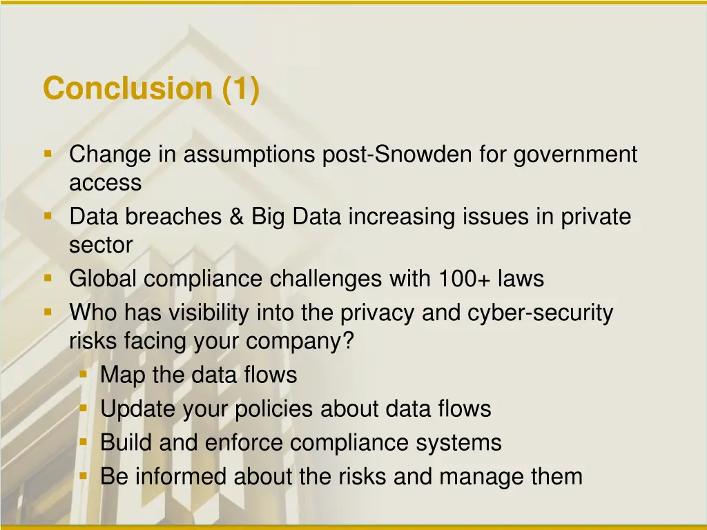 conclusion 1