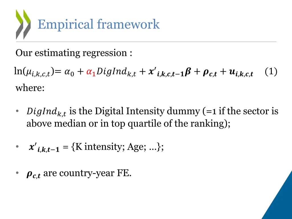 empirical framework