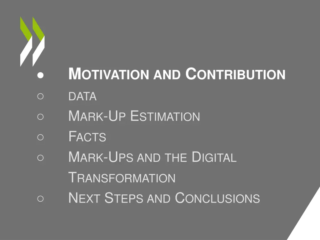 m otivation and c ontribution