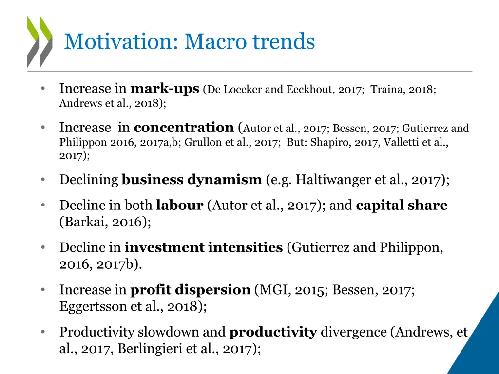motivation macro trends