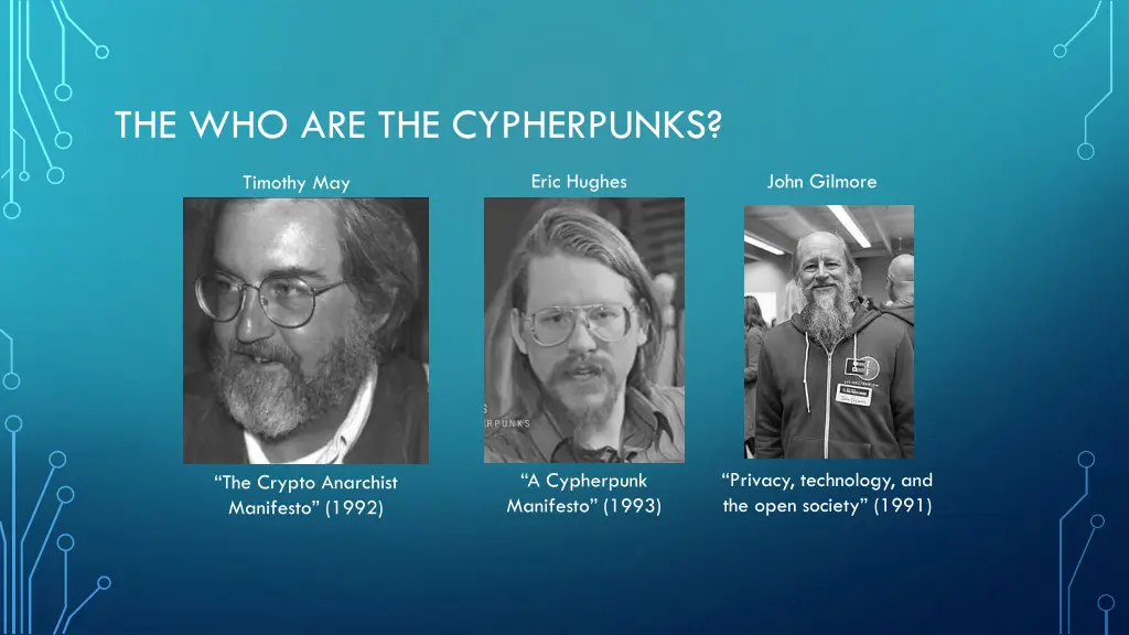 the who are the cypherpunks
