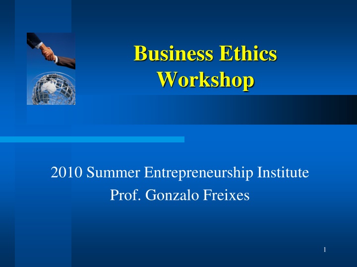 business ethics workshop