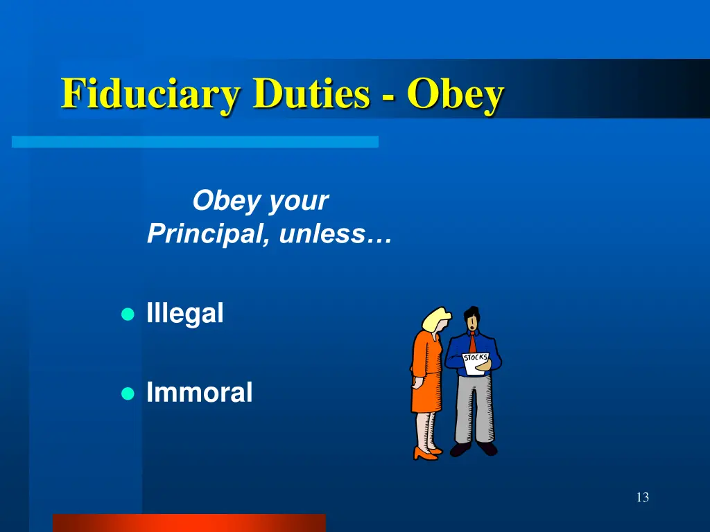fiduciary duties obey