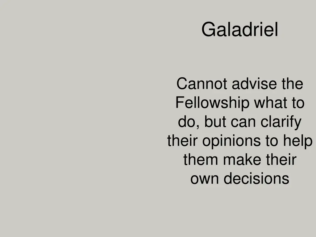 galadriel