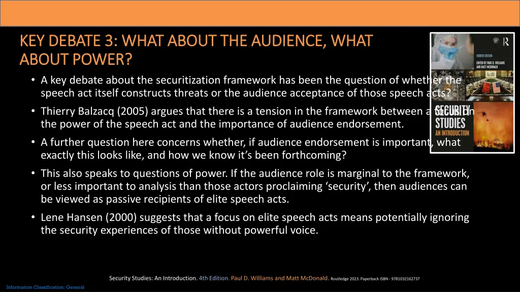 key debate 3 what about the audience what