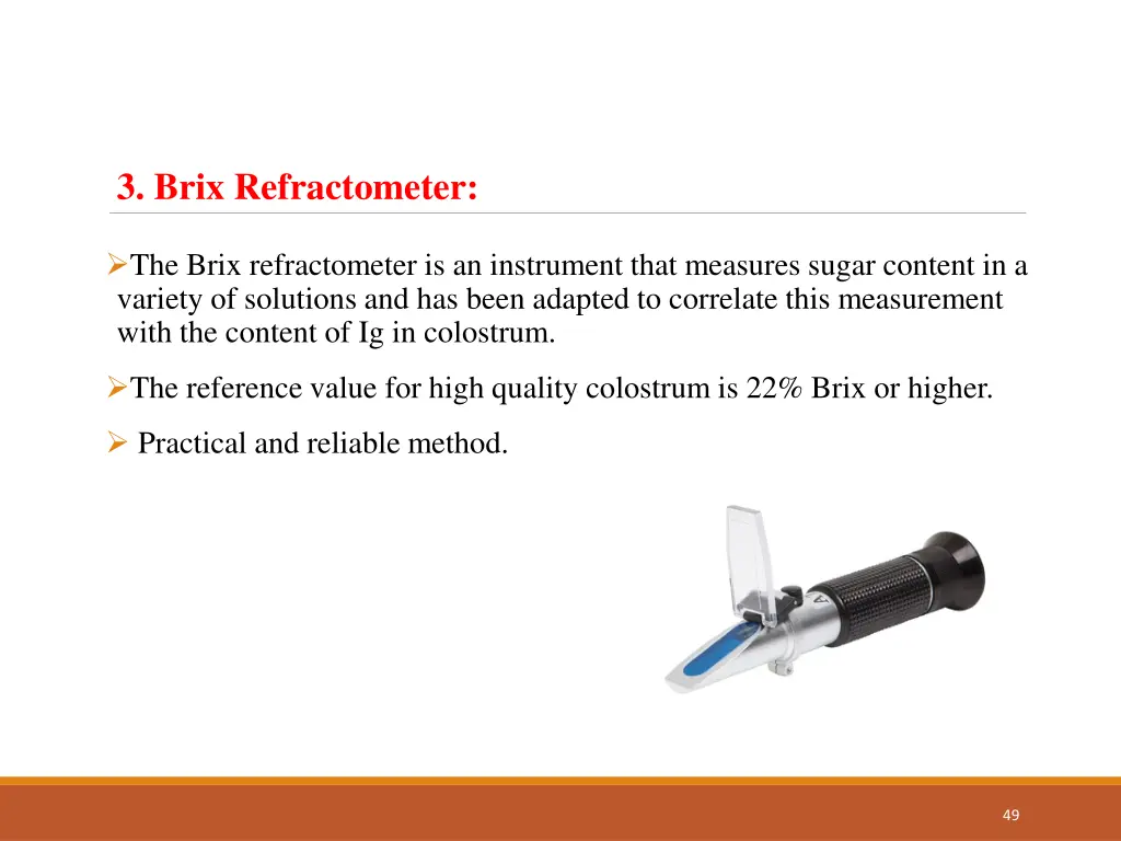 3 brix refractometer