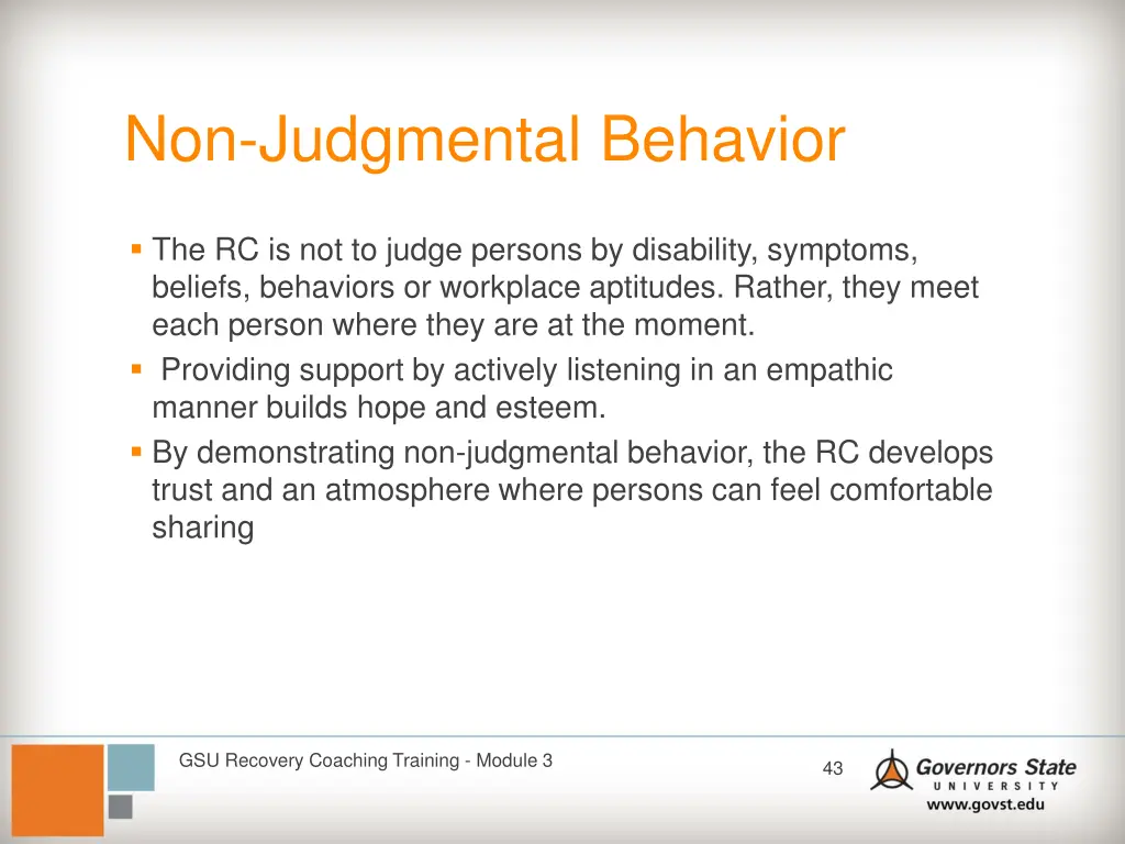 non judgmental behavior 1