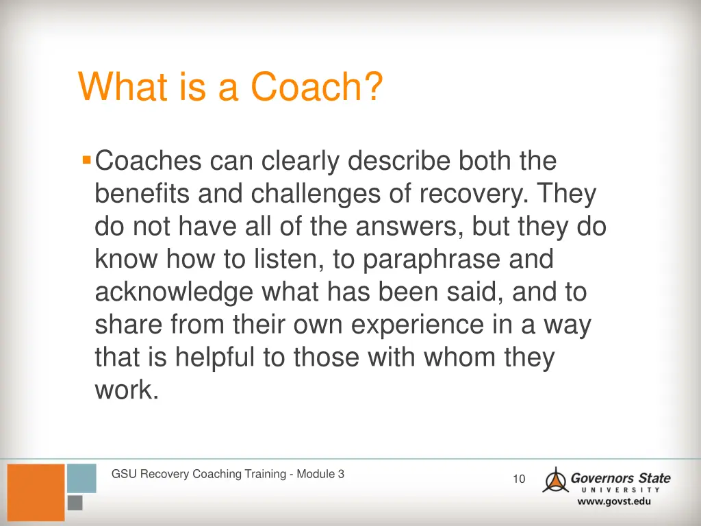 what is a coach