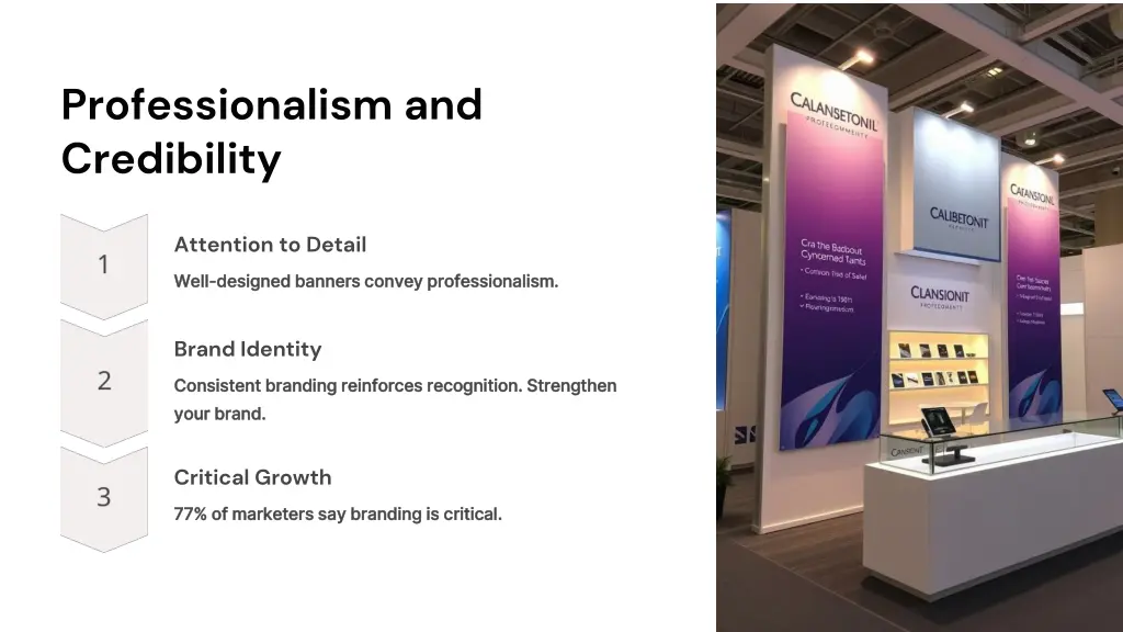 professionalism and credibility