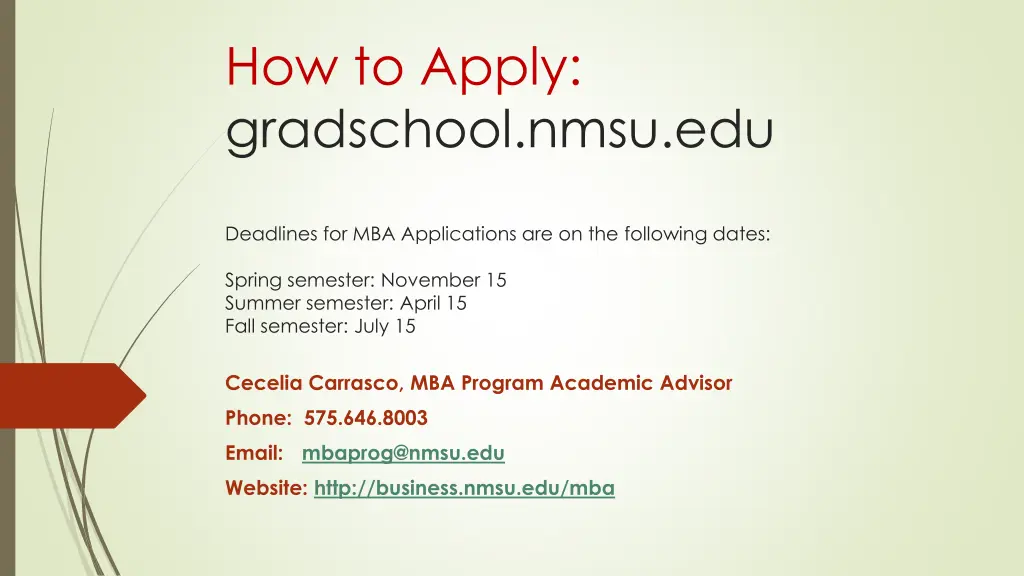 how to apply gradschool nmsu edu