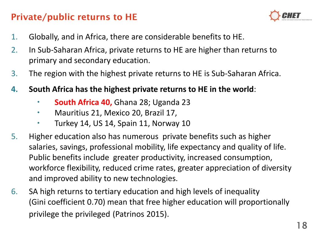private public returns to he