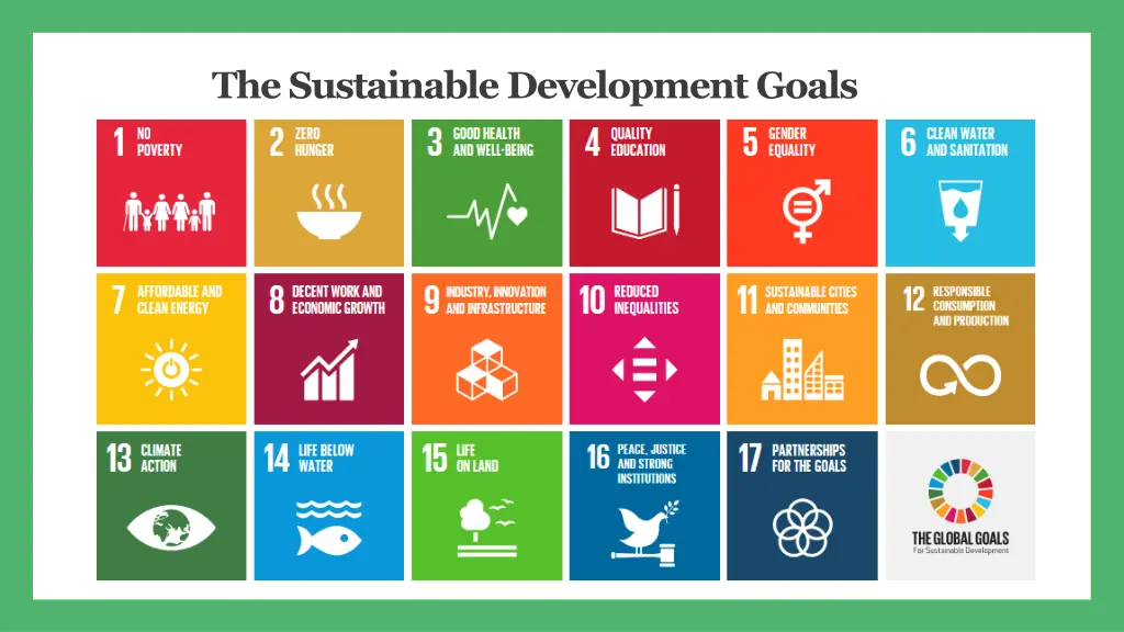 the sustainable development goals