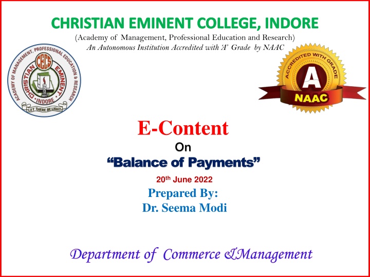 christian eminent college indore academy