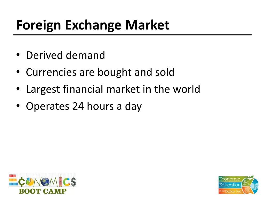 foreign exchange market
