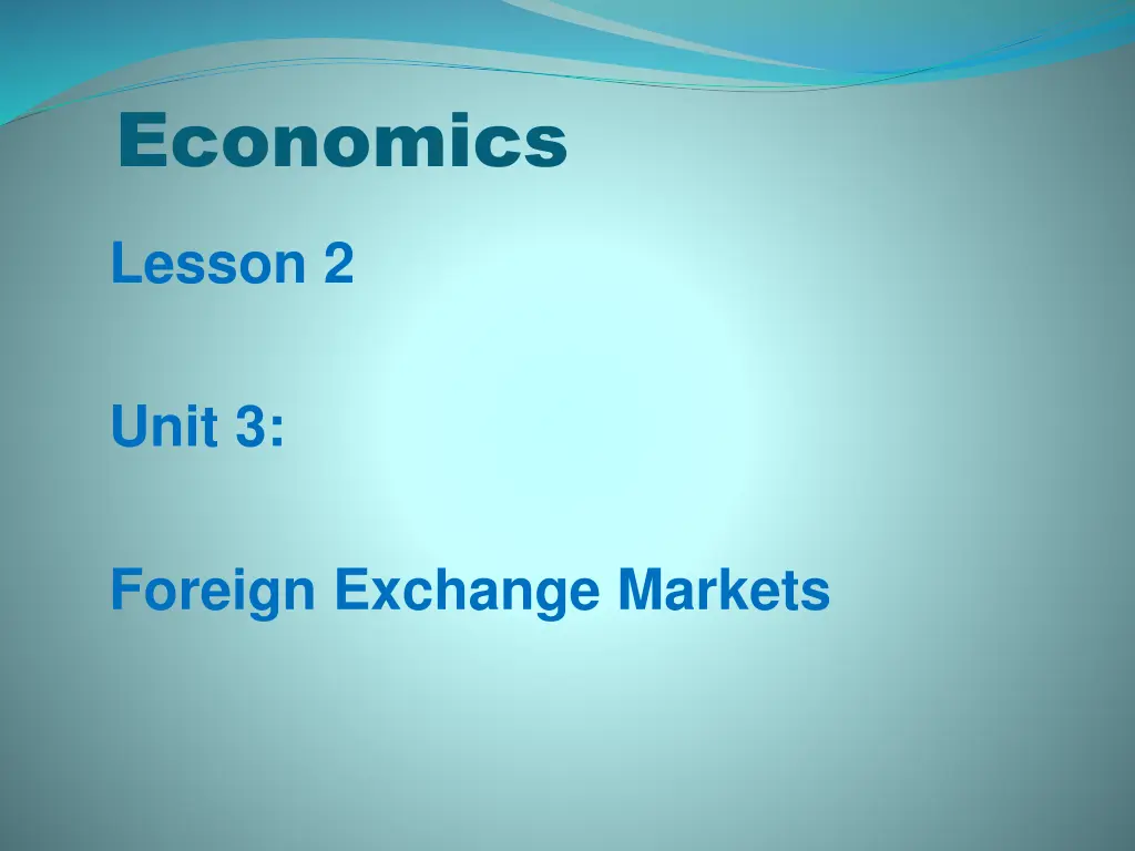 economics 1