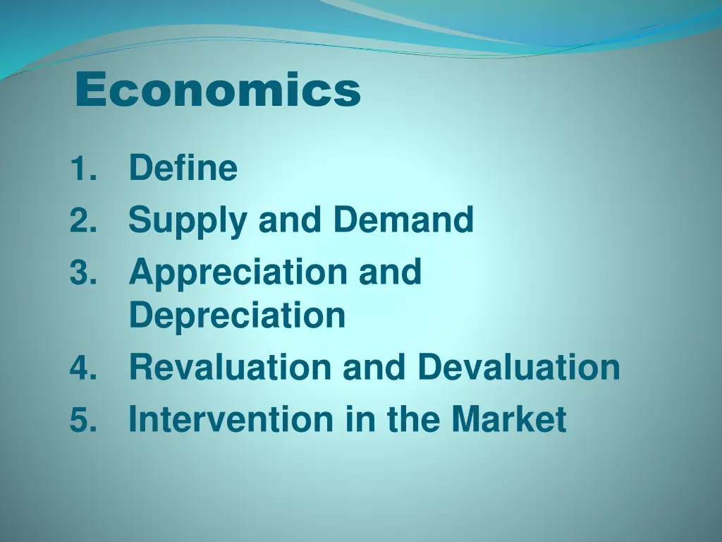 economics 2