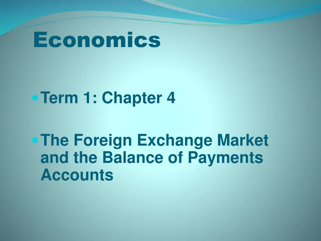 economics