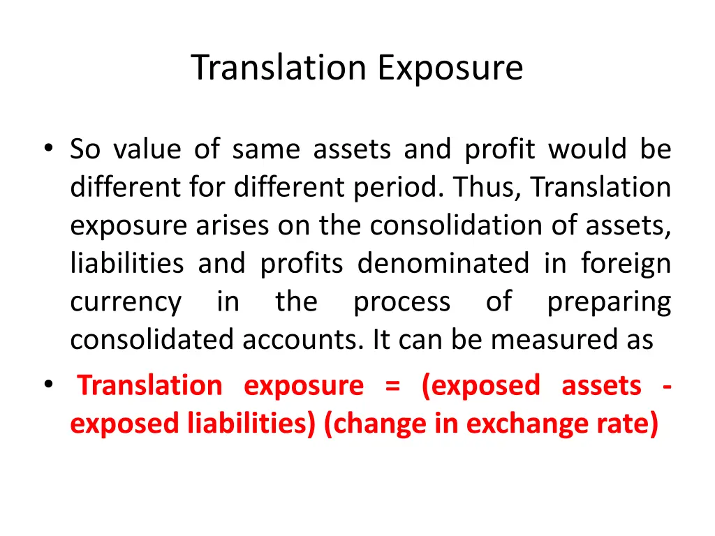 translation exposure 3