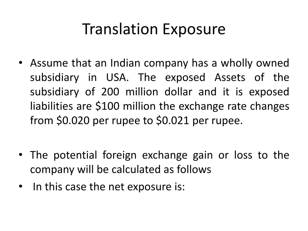 translation exposure 4