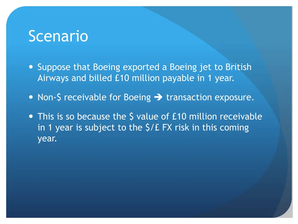 scenario