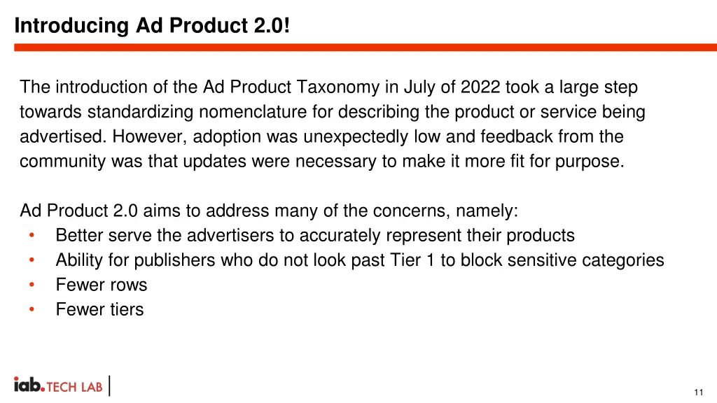 introducing ad product 2 0