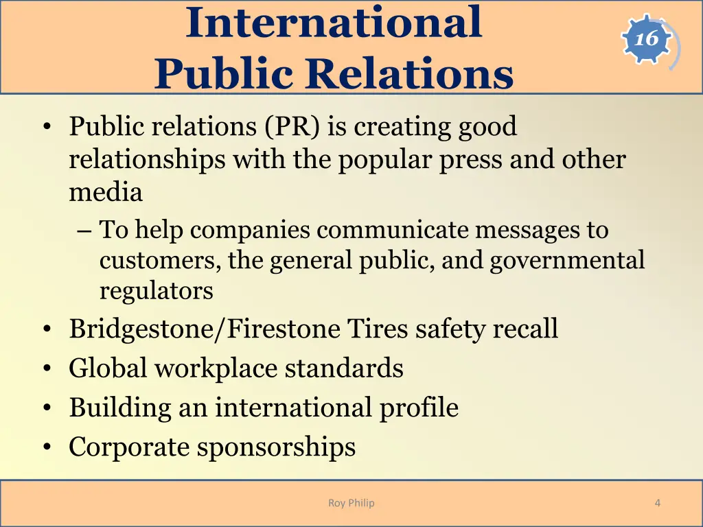 international public relations public relations